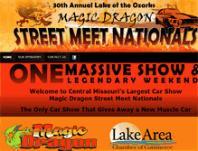 Tablet Screenshot of magicdragoncarshow.com